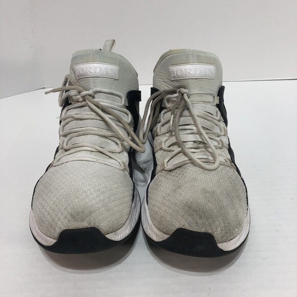 Nike Jordan Formula 23 Men 9.5 Cool White Black 2016 Basketball Athletic Shoes - Picture 3 of 9